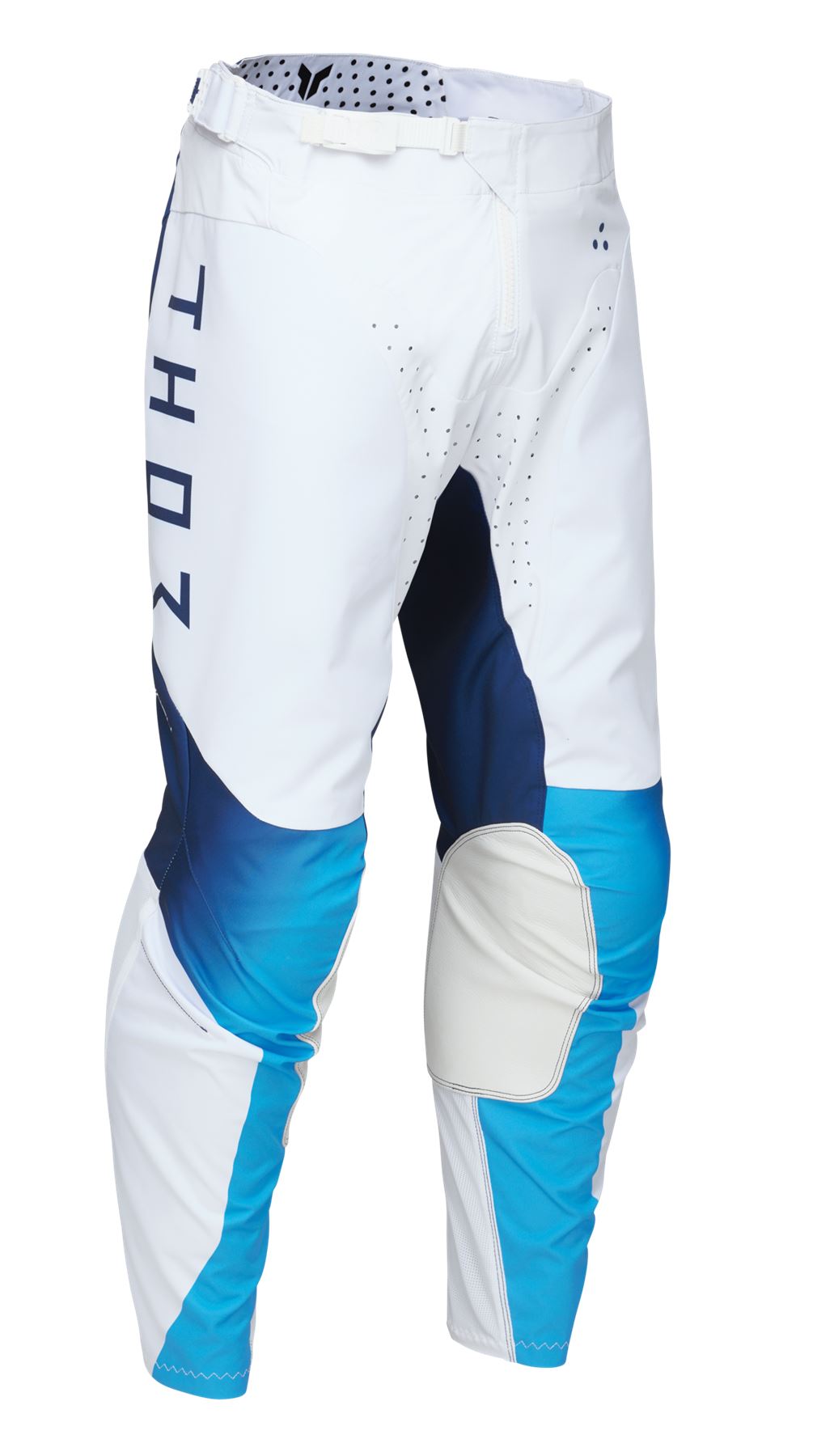 Thor 2026 Motocross Race Pants Launchmode Storm White Blue